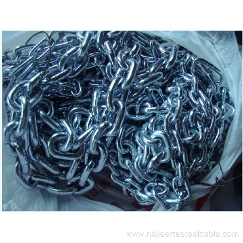 High Quality Galvanized or Ungalvanized Welded Chain